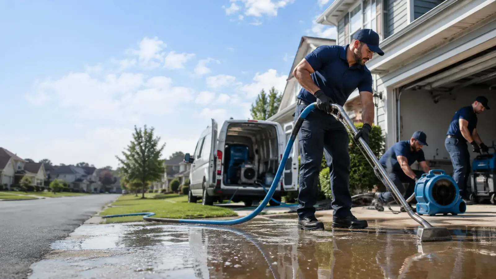 Flood Damage Restoration in Marriottsville, MD